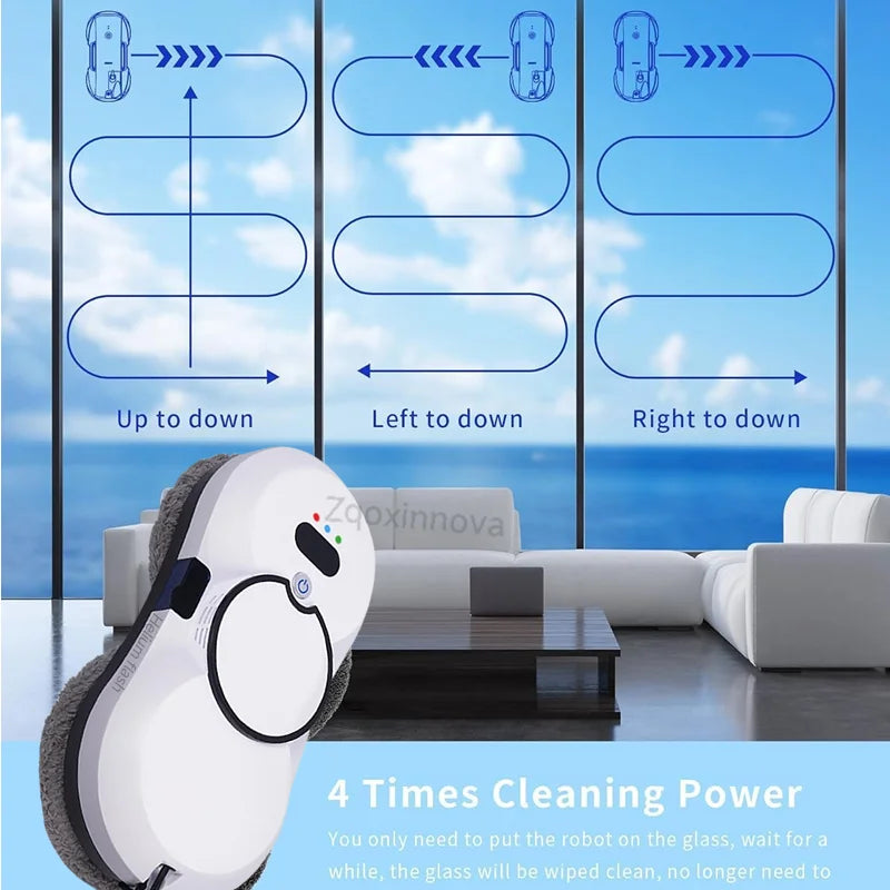 UPS Power Robot Window Washer for Washing Windows Vacuum Cleaner Plaster Glass Cleaning Home Appliance Smart Cleaning Robot