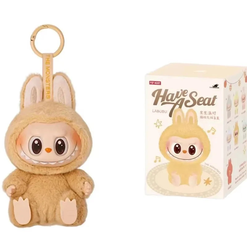 NICE  Macaron 2nd Generation Monster Labu Sitting PVC Labu Doll Series Surprise Holiday Gift