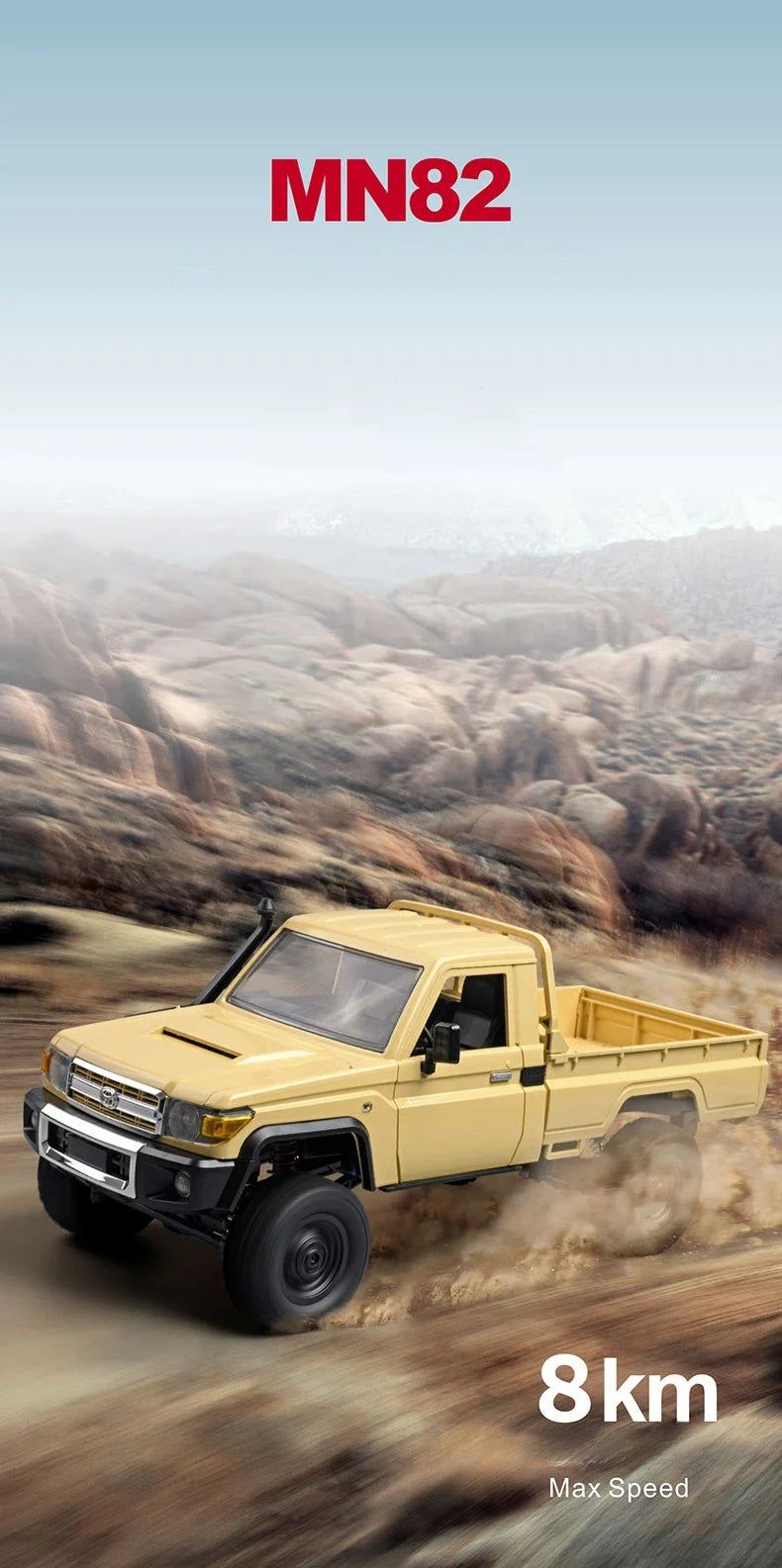 ZWN MN82 MN82S LC79 1/12 Full Scale RC Pickup Short Truck 4WD Remote Control Climbing Off-road Car Toys for Kids Christmas Gifts