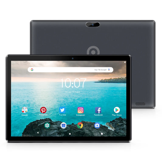 New PRITOM 10 Inch Tablet PC with SIM Slot Android 10 64 GB Quad Core Touch Screen WiFi GPS Support 3G Phone Call