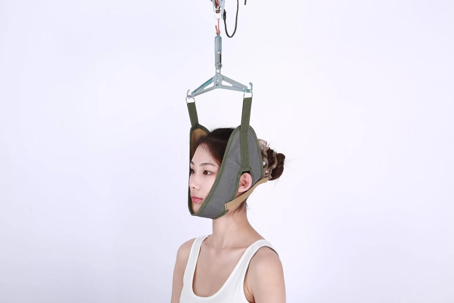 Adjustable Neck Brace Support for Posture Improvement Pain Relief Due to Forward Head Bowing Health Care Corrective Stretcher