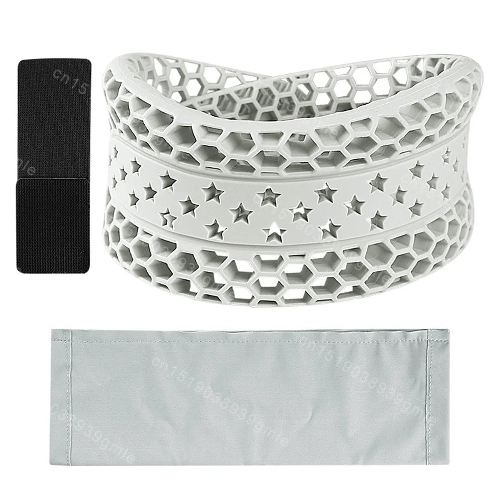 Soft Silicone Neck Support Adjustable Neck Support Cervical Neck Protector for Sleep Relief Neck Pain Breathable Neck Support
