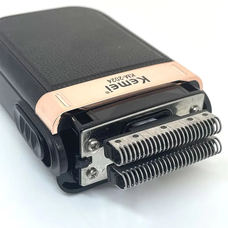 Kemei 2024 Razor Blade Shaver Head For Men's Electric Shaver KM-2024 Razor Mesh Blade Net Original Beard Shaving Parts