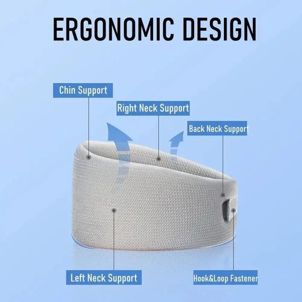 New Adjustable Neck Support Men Women Office Household Brace Neck Portable Health Care Sponge Neck Cervical Collar
