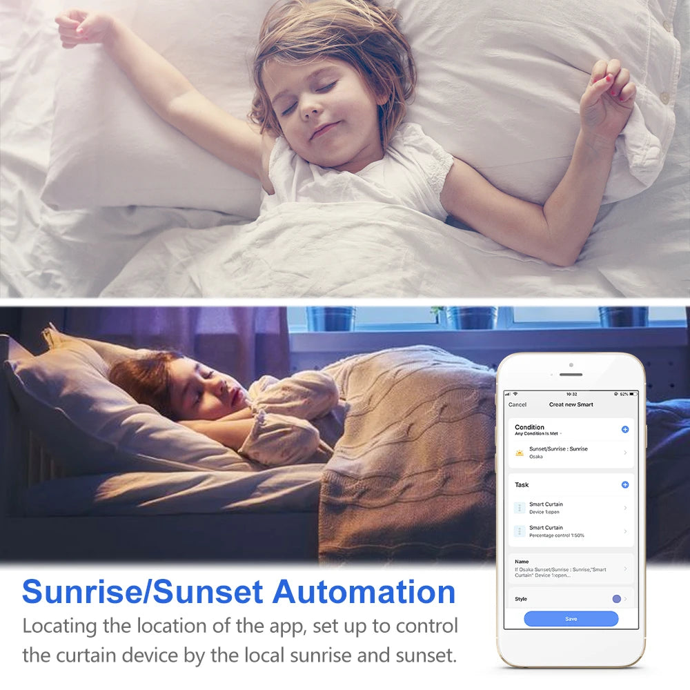 LoraTap ZigBee Curtains Roller Shutters Blinds Switch Control Connected Motor Google Home Alexa Electric Window Tuya Smart Life