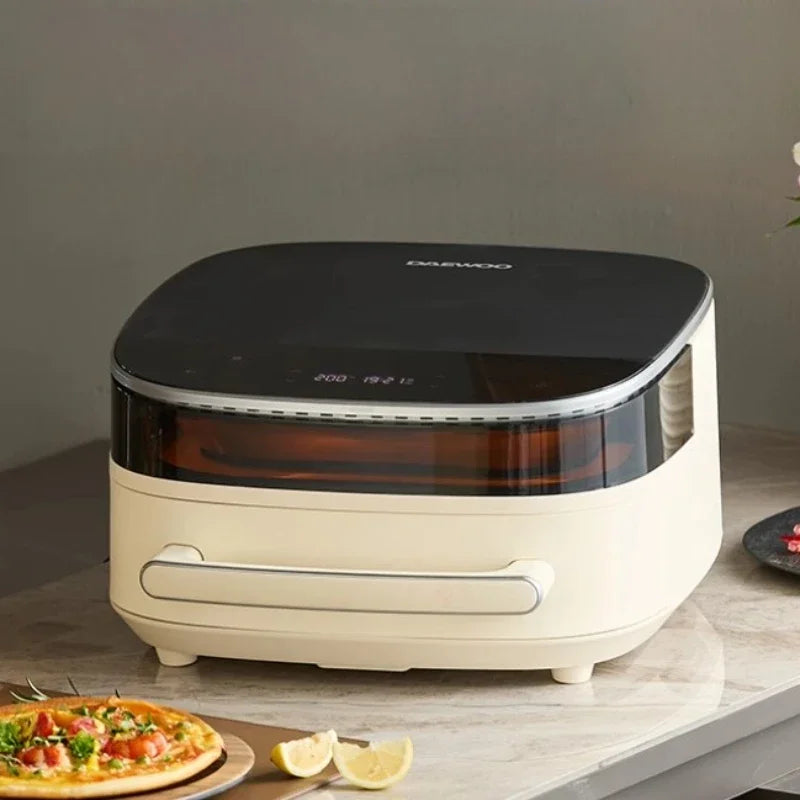 Air fryer electric oven household all-in-one machine visual new cooking machine cooking machine new model