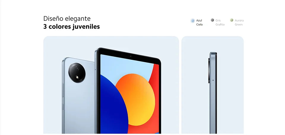 Xiaomi Redmi Pad SE 8.7 Tablet, MediaTek Helio G85, 8.7 inches, small and portable, 90 Hz, 8 MP camera, 6650 mAh