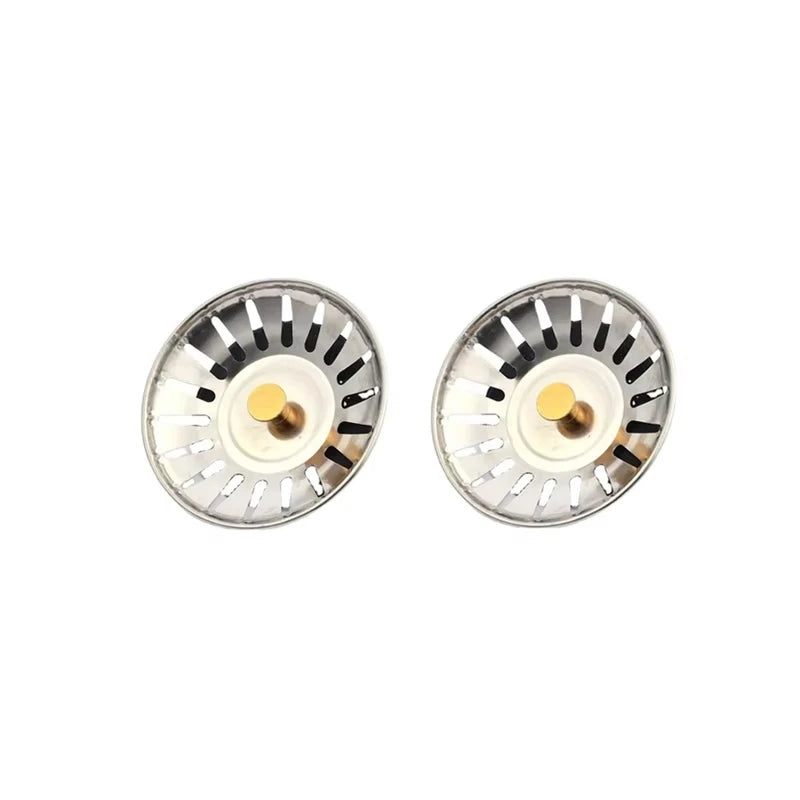 1pc/2pcs Kitchen Sink Strainer Stopper Waste Plug Sink Filter Filtre Sink Strainer Filter Floor Drain Kitchen Tools