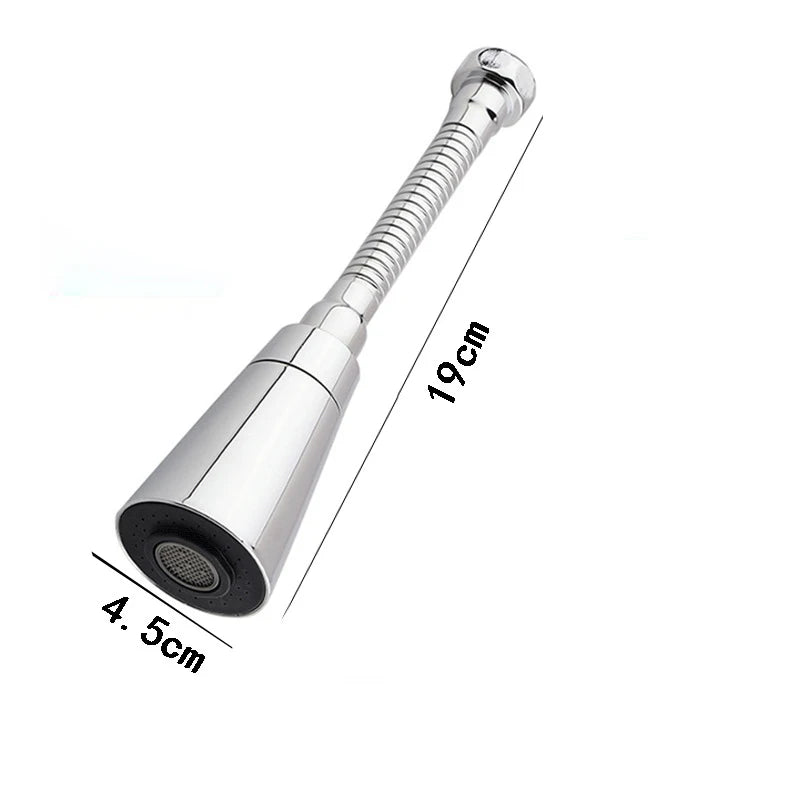 Kitchen Faucet Scrape Wash Anti-splash Faucet 360 ° Rotating Bubblers Lengthening Extender Home Kitchen and Bath Shower