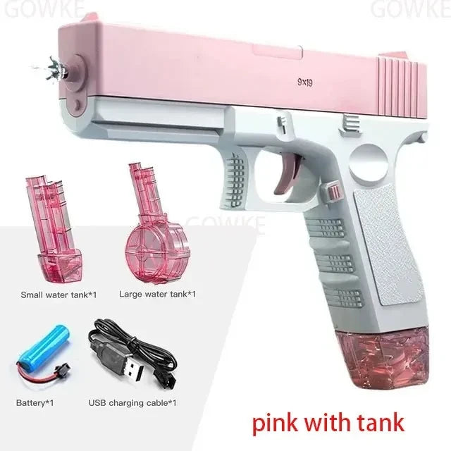 New Summer Water Gun non Electric Pistol High-pressure Full Automatic Shooting Water Beach Toy Gun For kid Children Boys Girls