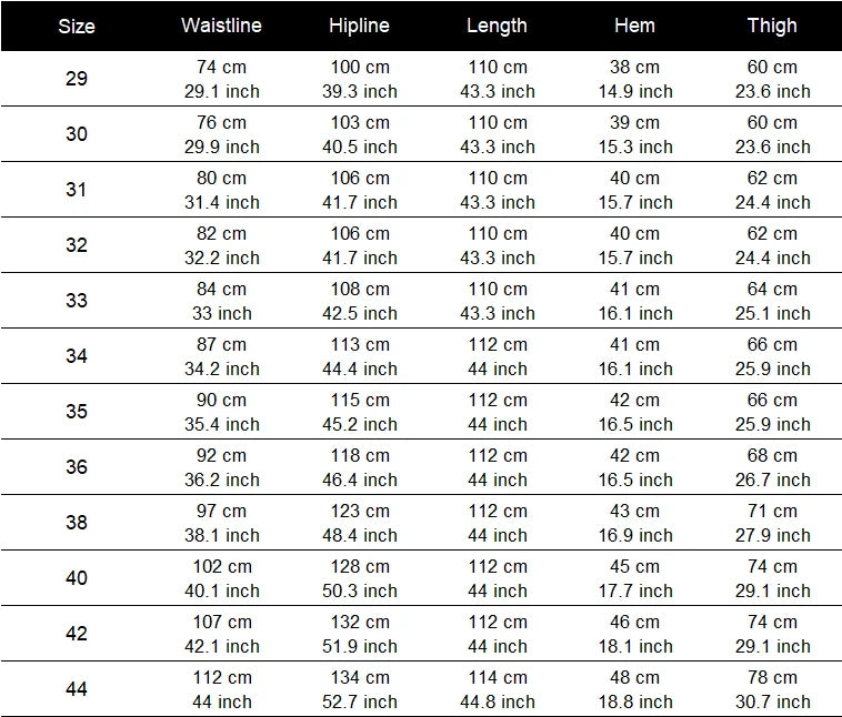 High Quality Men's Jeans Multi Pocket Denim Cargo Pants Oversized Casual Pants Men Clothing Loose Trousers 29-44 A2F125