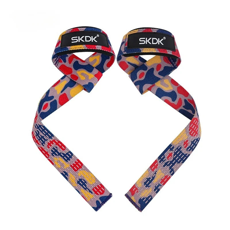 Weightlifting Wrist Straps Strength Training Adjustable Non-slip Gym Fitness Lifting Strap Wrist Support Grip Band Powerlifting