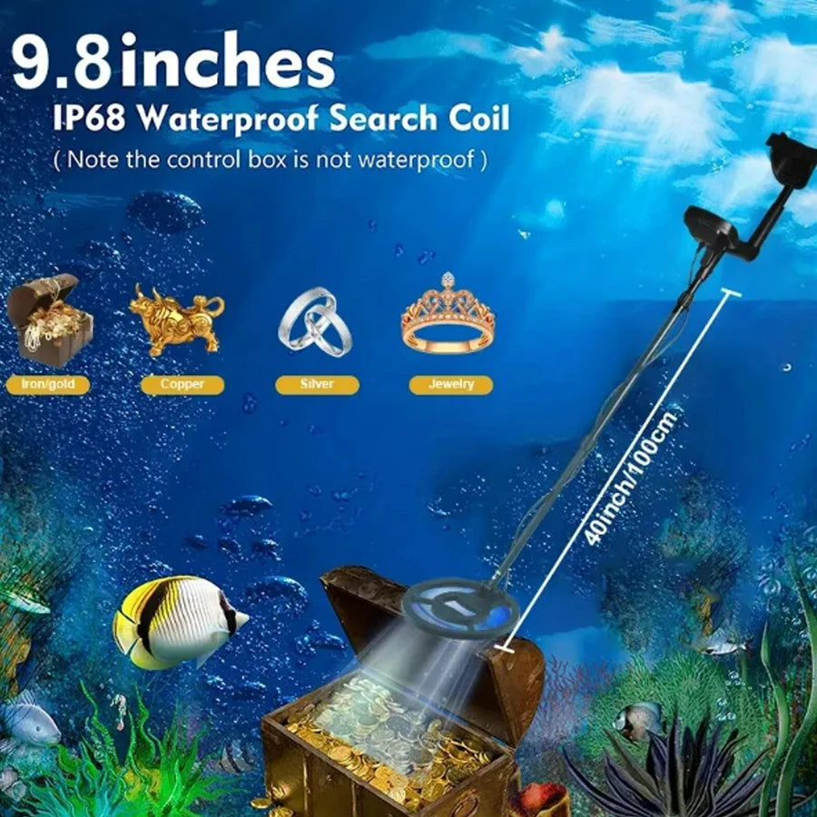MD830 Metal Detector Underground Accurate positioning A treasure hunter Gold Detector Treasure Hunter Detecting Pinpointer