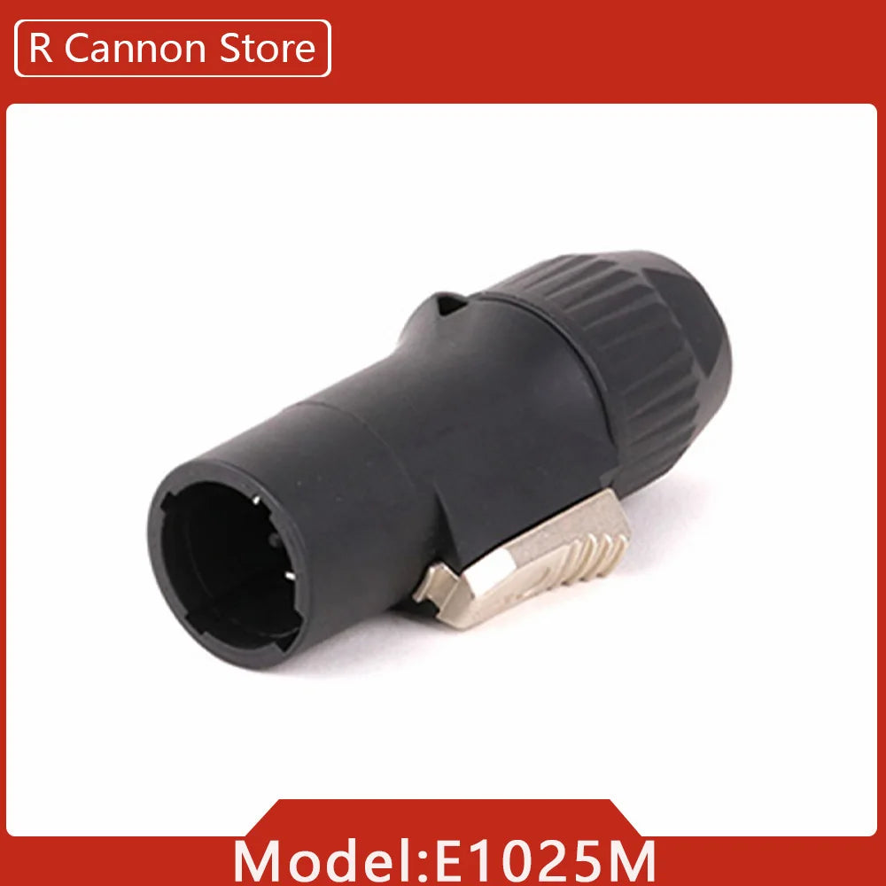 10pcs 3Pins In/Output Waterproof Locking Powercon Male Plug Female Chassis Wire Cable Connectors PA66 Material IP65 Grade