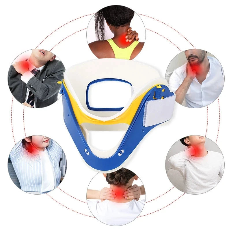 Adjustable Neck Collar Cervical Posture Correction Traction Support Protection Belt Strecher Therapy Tractor Orthosis Brace