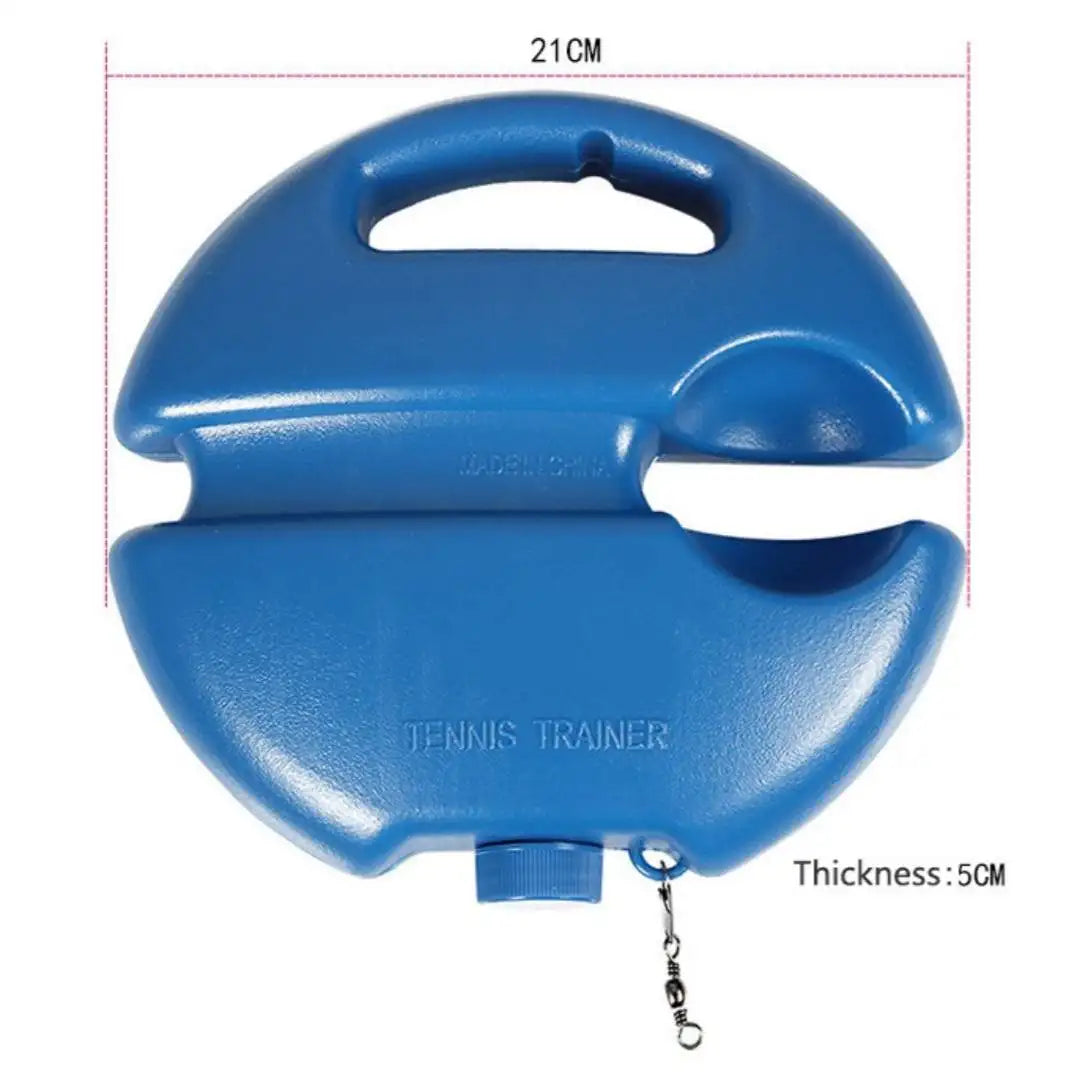 Heavy-Duty Single-Person Tennis Trainer with Stable Base - Durable High-Elasticity Tennis Rope for Adult Training - Ideal for So