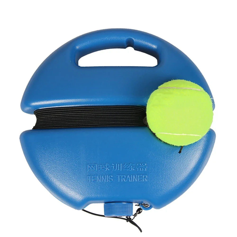 1set Tennis Trainer Professional Training Primary Tool Self-study Rebound Ball Exercise Tennis Ball Indoor Tennis Practice Tool
