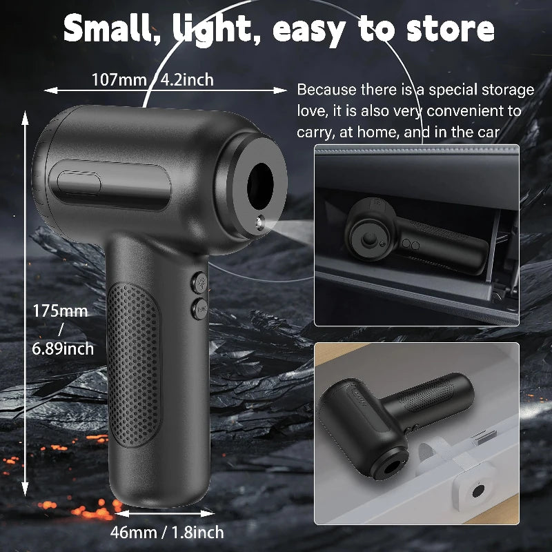 Xiaomi Youpin Vacuum Cleaner Wireless Air Duster Rechargeable Blow And Suck Vacuum Cleaner Electric Strong Suction Power Home
