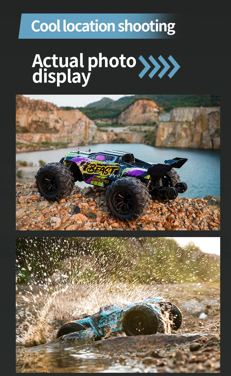 SG116MAX 80KM/H High Speed RC Car Brushless 4WD Off-Road Drift Remote Control Car 1:16 Professional Racing Cars SG116PRO 40KM/H