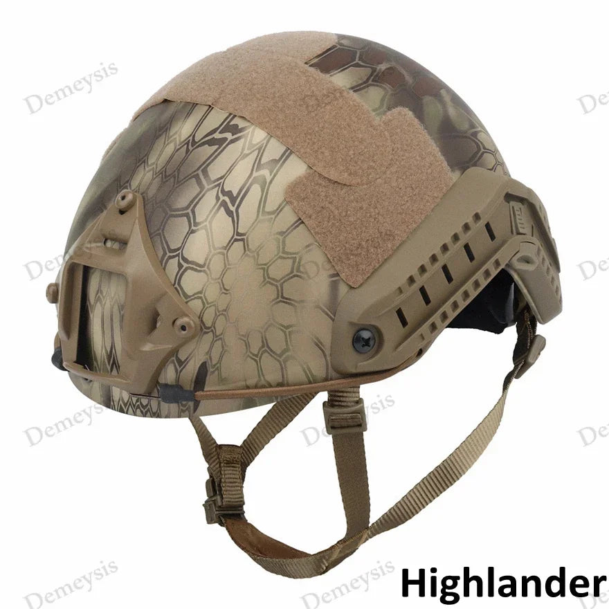 Fast Helmet Airsoft MH Camouflage Tactical Helmets ABS Sport Outdoor Tactical Helmet