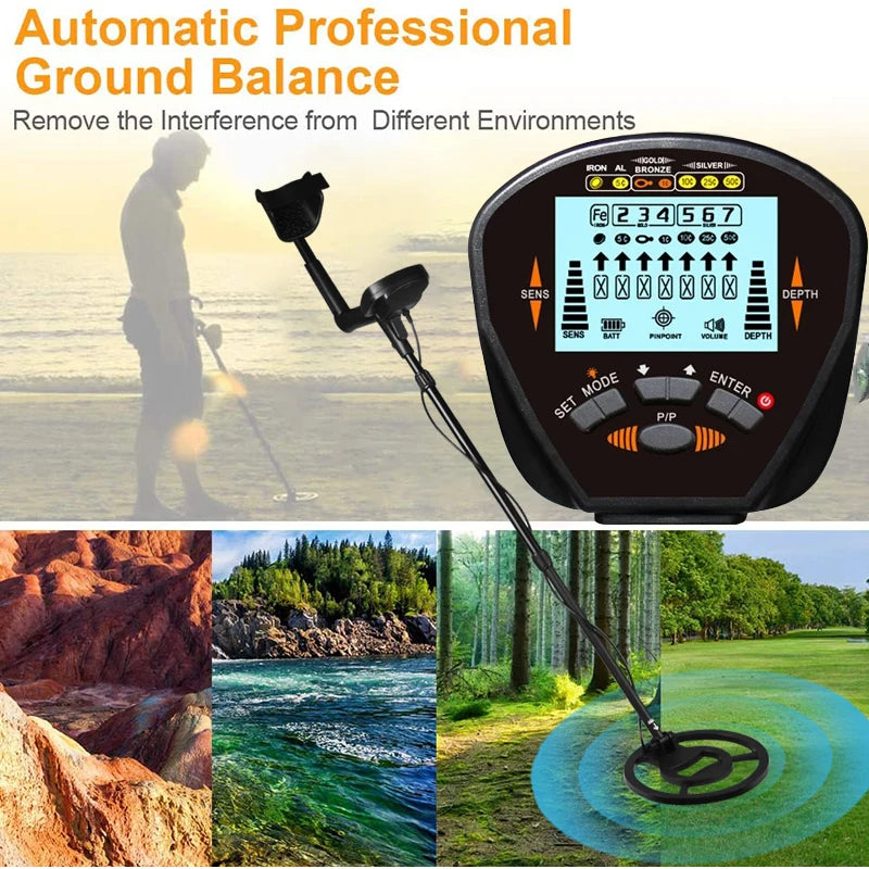 MD830 Metal Detector Underground Accurate positioning A treasure hunter Gold Detector Treasure Hunter Detecting Pinpointer
