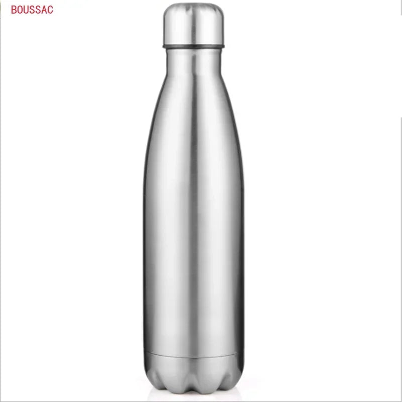 350/500/750/1000ml Stainles Steel Insulated Vacuum Thermos Water Bottle Double Wall BPA Free Bottles for Sports Bottles Girls