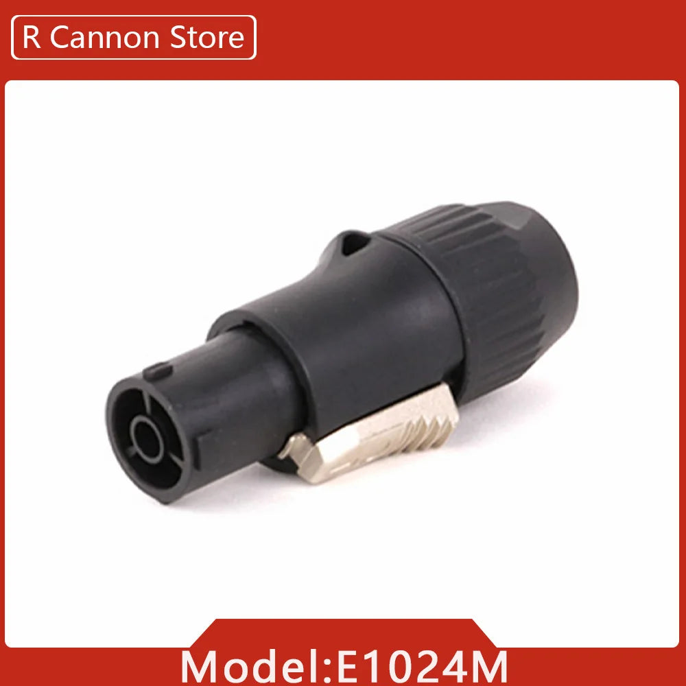10pcs 3Pins In/Output Waterproof Locking Powercon Male Plug Female Chassis Wire Cable Connectors PA66 Material IP65 Grade