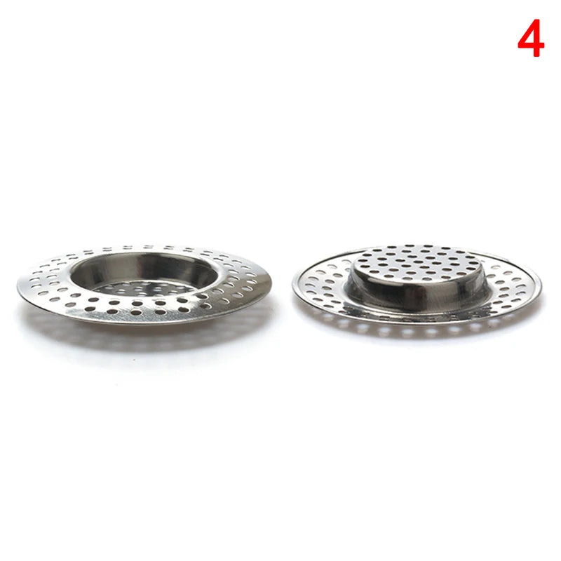 Kitchen Sink Strainer Stainless Steel Drain Filter with Large Wide Rim