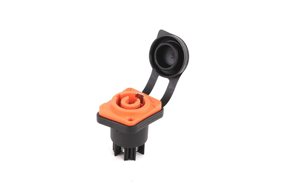 10pcs New IP65 Waterproof Locking PowerCon Chassis Connectors NAC3MPX or NAC3MX-W + NAC3FPX + Powercon True Connector NAC3FX-W