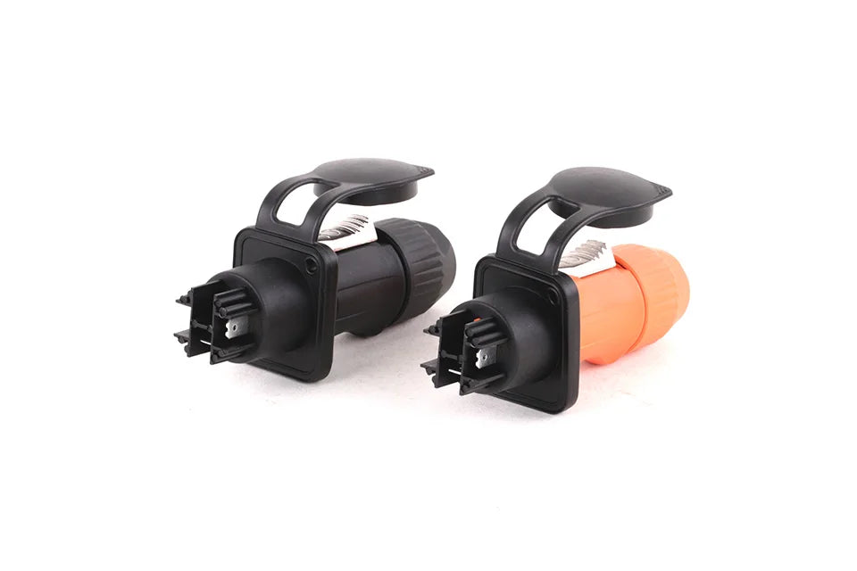 10pcs New IP65 Waterproof Locking PowerCon Chassis Connectors NAC3MPX or NAC3MX-W + NAC3FPX + Powercon True Connector NAC3FX-W