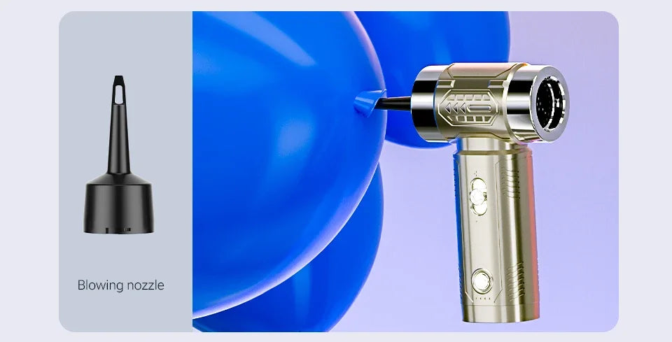 SZUK Mini Air Blower Powerful Turbo Jet Fan Brushless Motor Handheld  Dust Fan Portable Turbofan air blower Car Vacuum Cleaner
