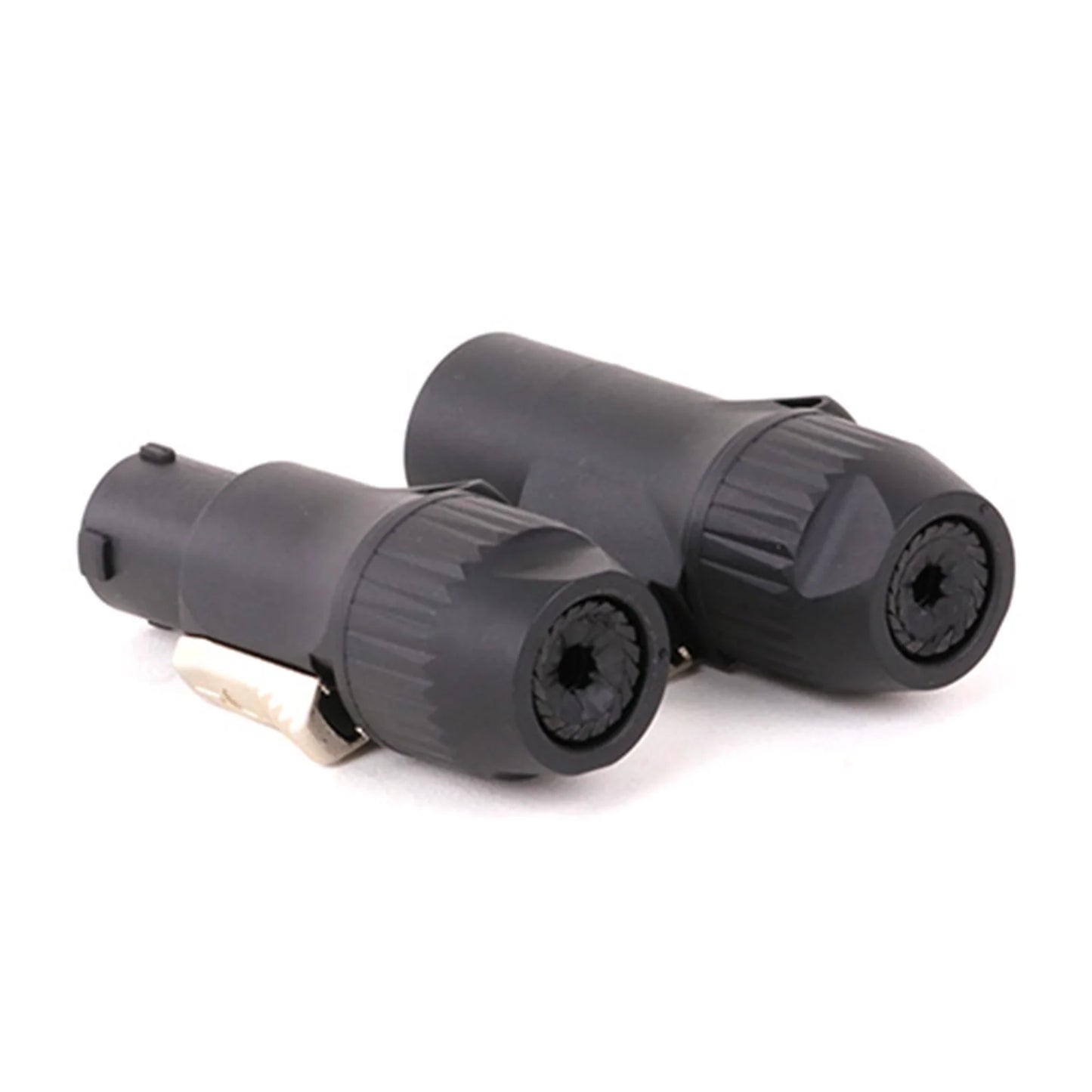 10pcs 3Pins In/Output Waterproof Locking Powercon Male Plug Female Chassis Wire Cable Connectors PA66 Material IP65 Grade