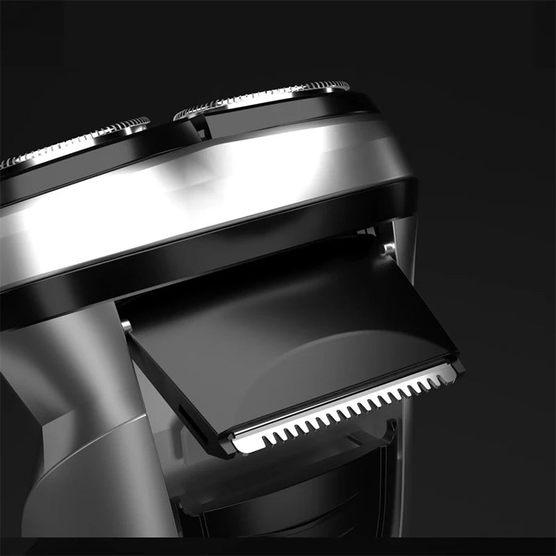 Men's Electric Shaver For Men Shaving Machine SOEYE Beard Trimmer 3D Floating Blade Washable USB Recharge Hair Cutting Machine