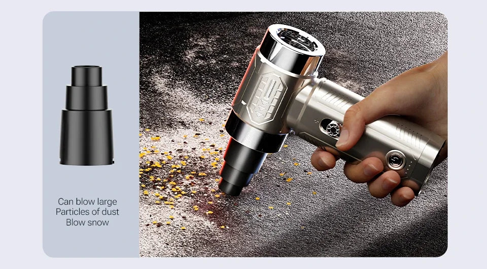SZUK Mini Air Blower Powerful Turbo Jet Fan Brushless Motor Handheld  Dust Fan Portable Turbofan air blower Car Vacuum Cleaner