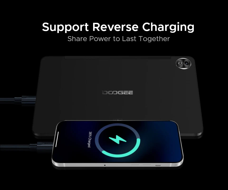 World Premiere DOOGEE T40 Pro Tablet 12" IPS 2.4K 20GB(8+12) 512GB Android 14 Helio G99 6nm 10800mAh 18W Charge 7.6mm ultra-thin