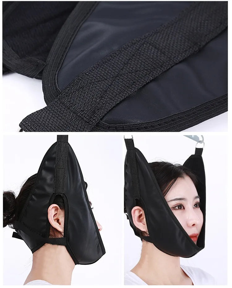 Adjustable Neck Brace Support for Posture Improvement Pain Relief Due to Forward Head Bowing Health Care Corrective Stretcher