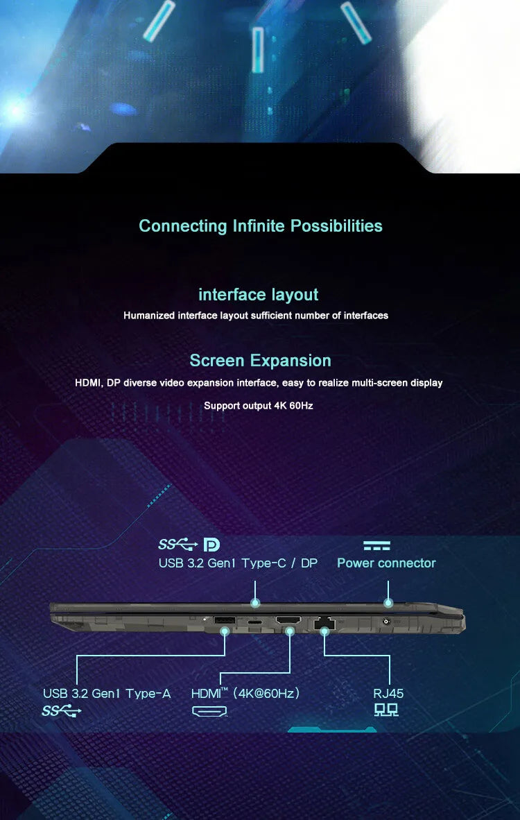 2024 MSI Cyborg 15 Gaming Laptop 15.6 Inch QHD 165Hz IPS Screen Netbook i7-13620H 16GB 512GB RTX4050 Gaming Notebook Computer