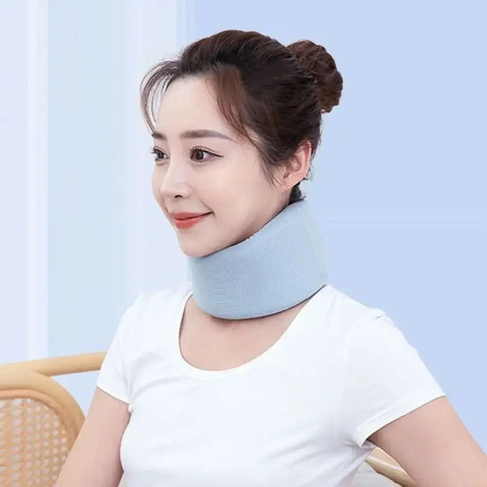 New Adjustable Neck Support Men Women Office Household Brace Neck Portable Health Care Sponge Neck Cervical Collar