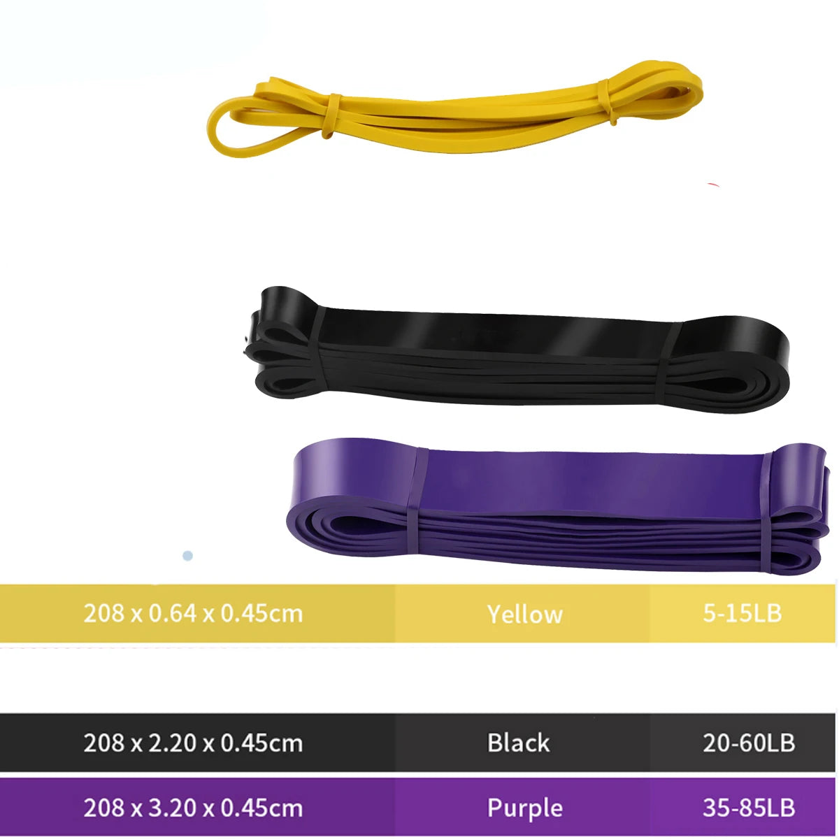 (Resistance) Bands for Fitness Rubber Pull Up, Yoga  Crossfit Power Expander Hanging ,41"  208cm