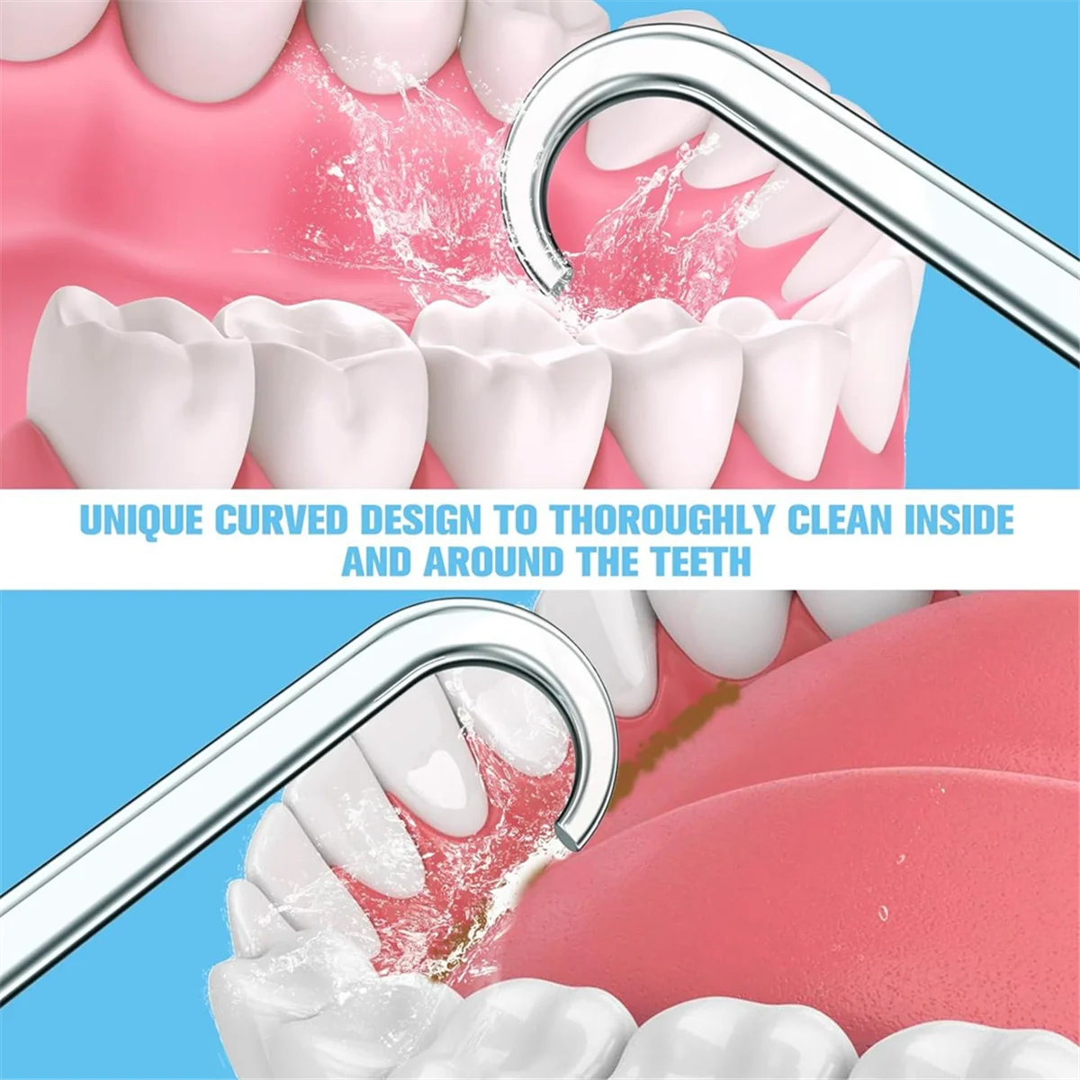 Replacement Tips for Waterpik Water Flosser,Replacement Classic Jet Tips Compatible for Waterpik Oral Irrigator