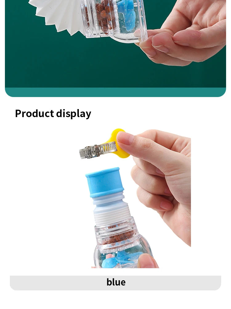 Faucet Filter Splash Proof 360 Degrees Rotatable Retractable Faucet Extender Universal Kitchen Maiwanshi Filter Water Purifier