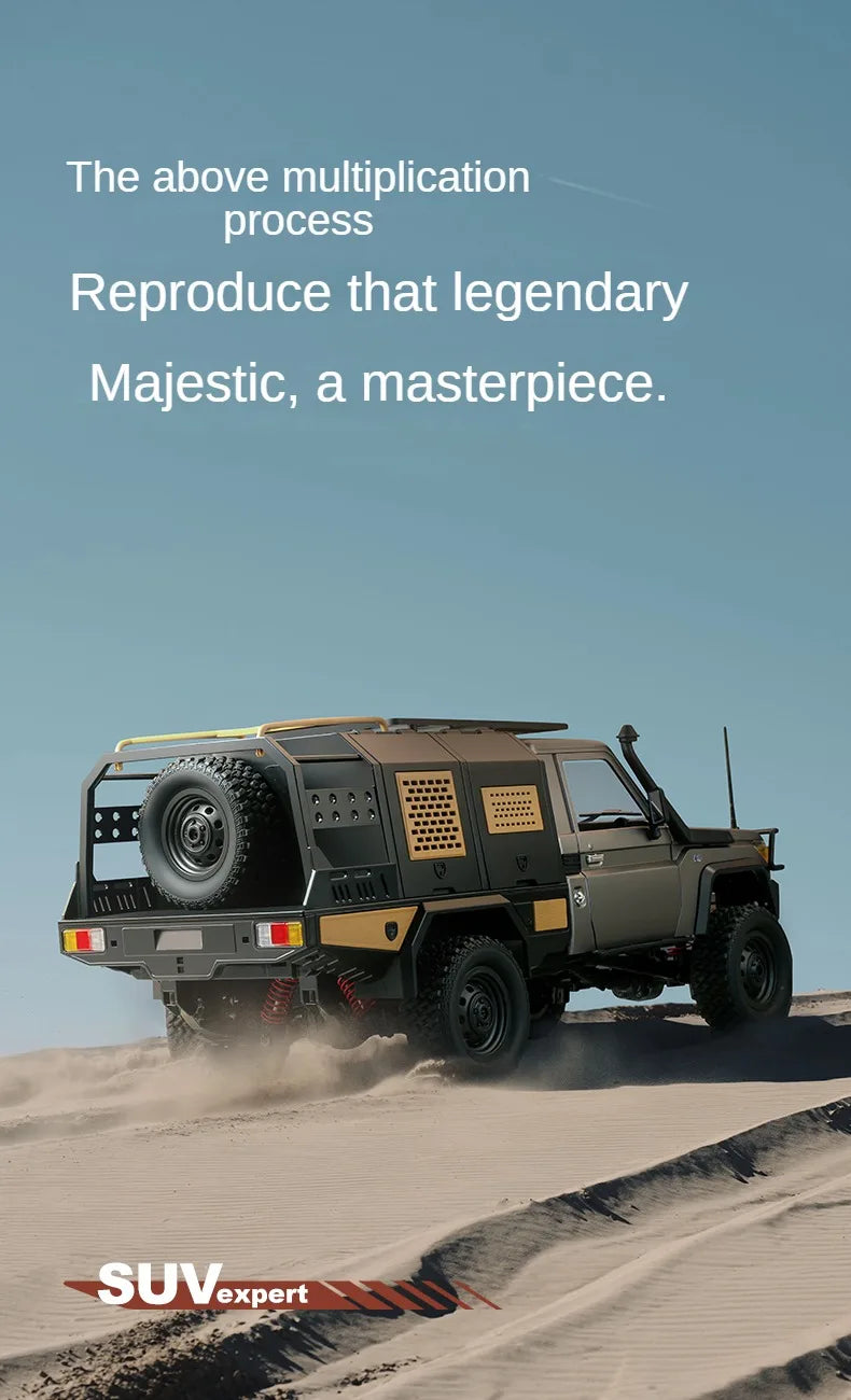 ZWN MN82 MN82S LC79 1/12 Full Scale RC Pickup Short Truck 4WD Remote Control Climbing Off-road Car Toys for Kids Christmas Gifts