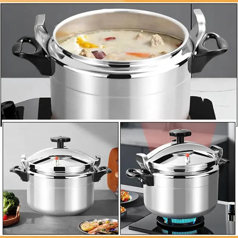 5L/7L Aluminum Safe Explosion Proof Pressure Cooker for Gas Cooker Super safety lock Pressure Cookers Cooking Pots