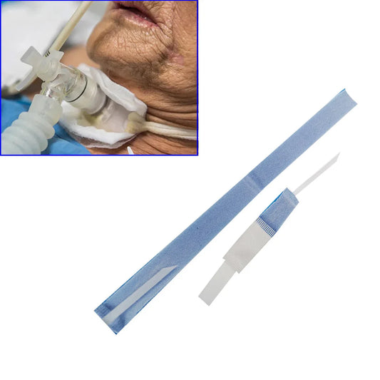 Neck Support Medical Tracheotomy Catheter Fixation Strap Tracheal Fixation Strap Ultra-soft Tracheostomy Intubation Strap Holder
