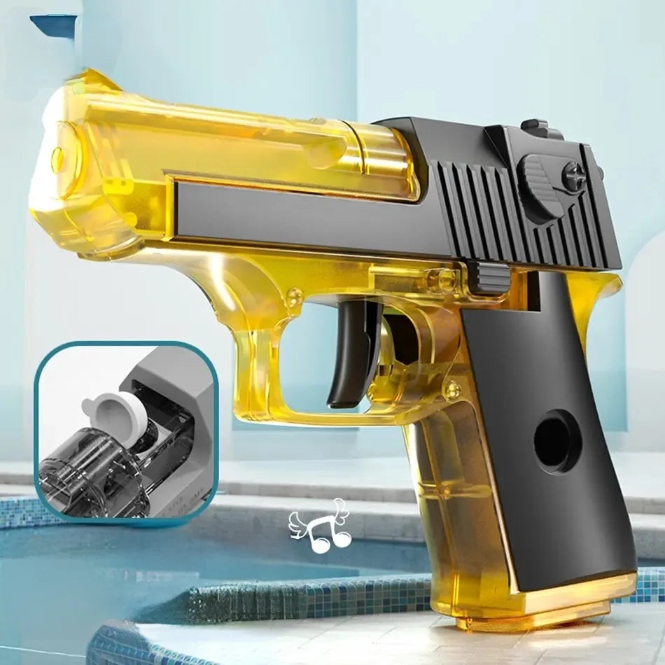 New Summer Water Gun non Electric Pistol High-pressure Full Automatic Shooting Water Beach Toy Gun For kid Children Boys Girls