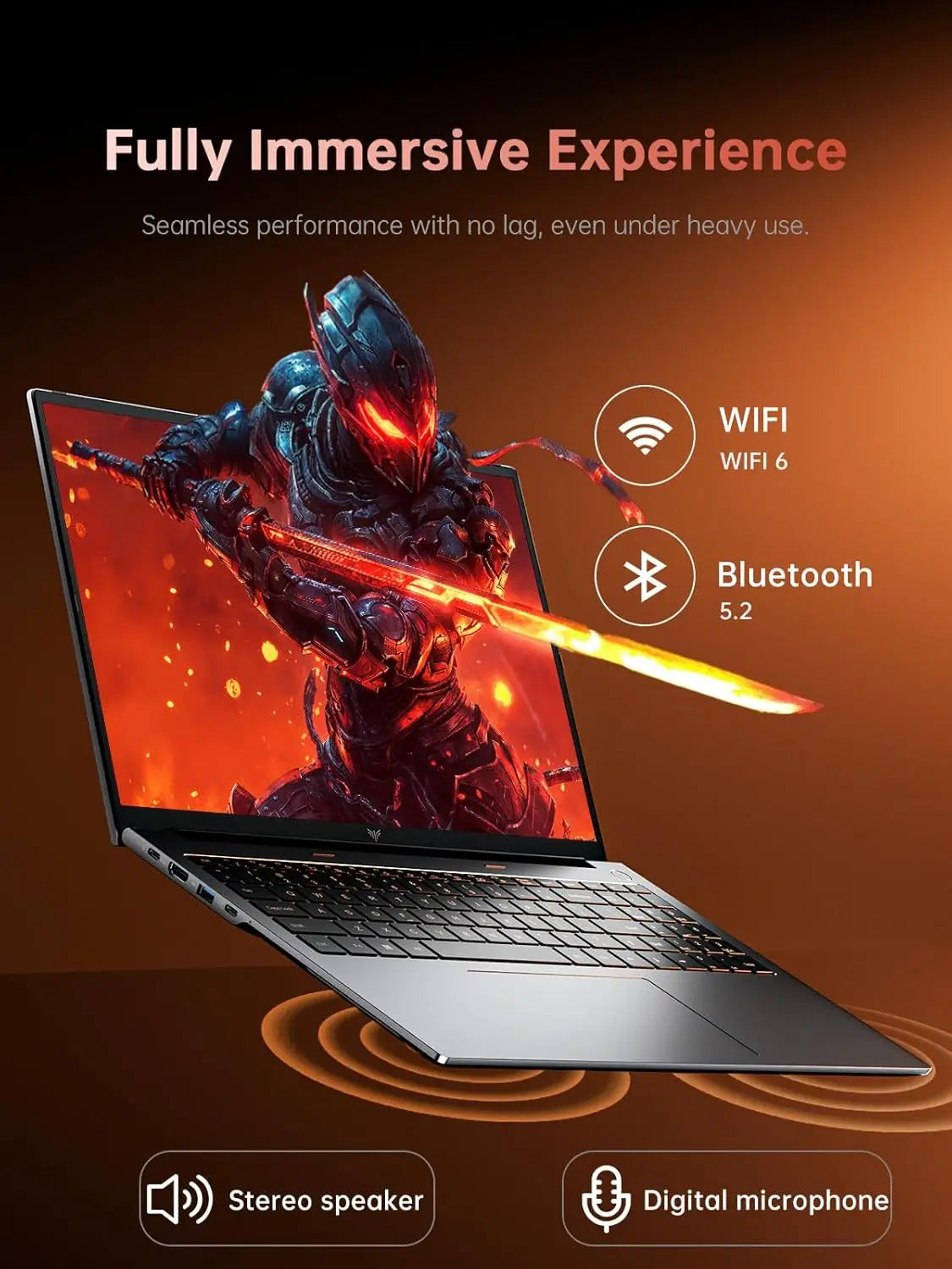 ACEMAGIC Gaming Laptop Computer 16 Inch FHD Display AMD Ryzen 7 6800H Processor 16GB RAM DDR5 4800MHz 512GB SSD Gaming Notebook