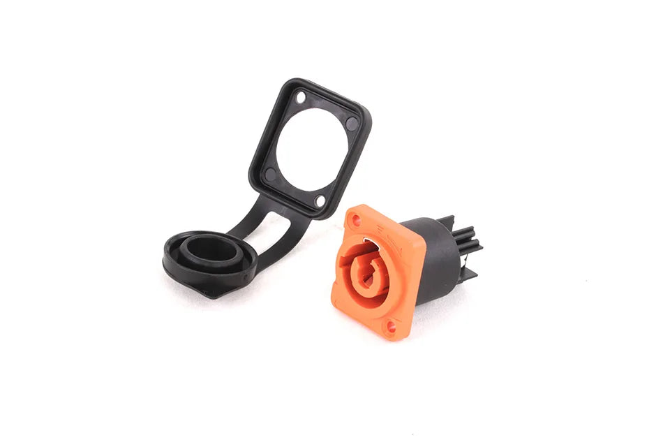 10pcs New IP65 Waterproof Locking PowerCon Chassis Connectors NAC3MPX or NAC3MX-W + NAC3FPX + Powercon True Connector NAC3FX-W