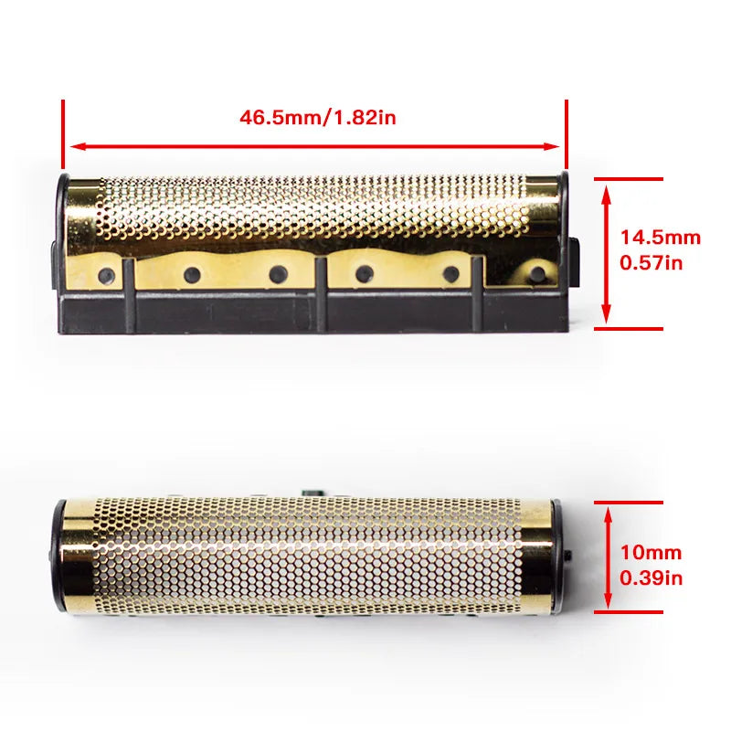 Original Replacement Blade Net Set for 3-Blade Shave System for KULILANG R11 Hatteker Men's Electric Razor Shaver Accessories