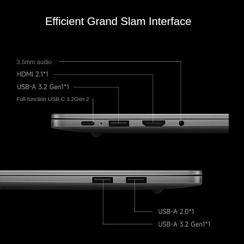 Xiaomi Laptop RedmiBook 16 Intel UHD i5-12450H/i5-13500H 16G 512G/1T SSD 16-inch 60Hz/120Hz Sreen Mi Notebook