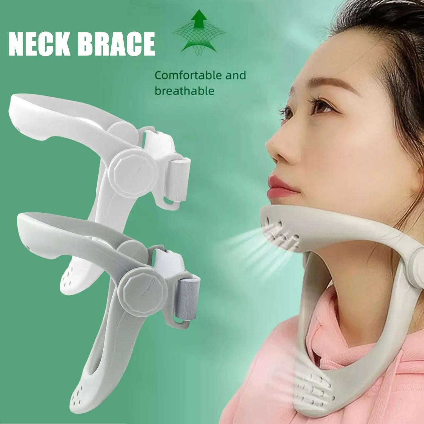 NECK Helper Neck Brace Cervical Traction Repair Neck Turtle Guard Collar Fixed Supports Corrector Cervical Guard Neck Q6R3